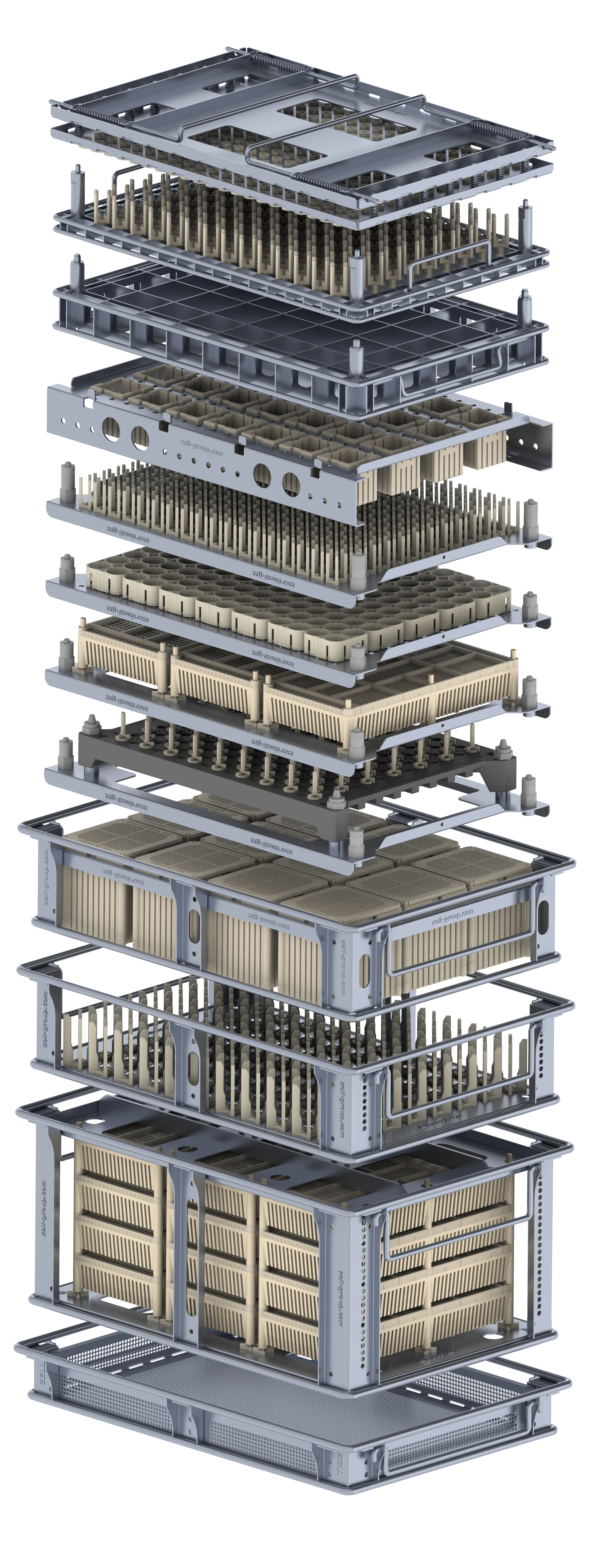 Sistema ZELL in acciaio inox - ZELL stainless steel system