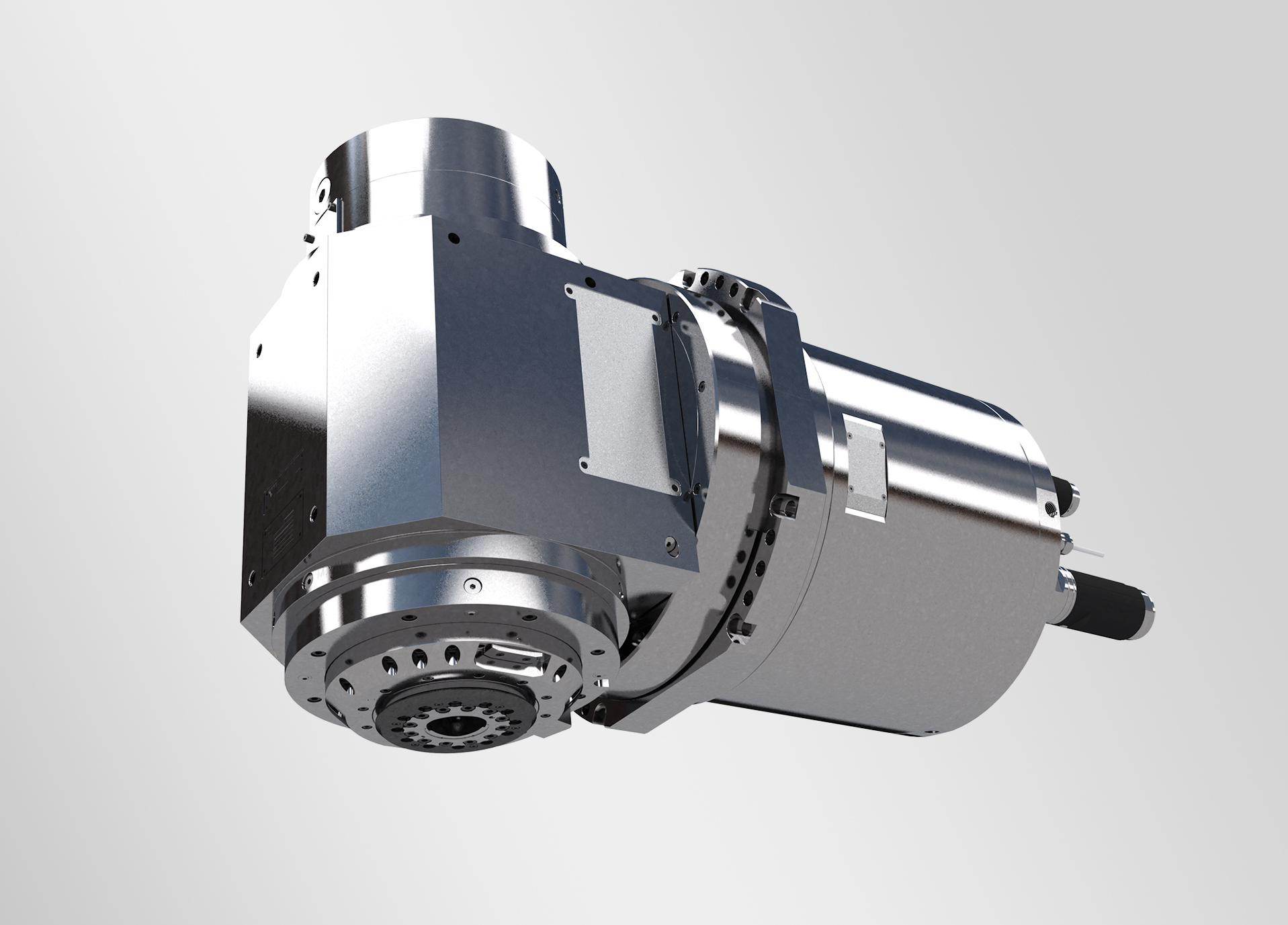 Milling-Turning Spindles with B-Axis