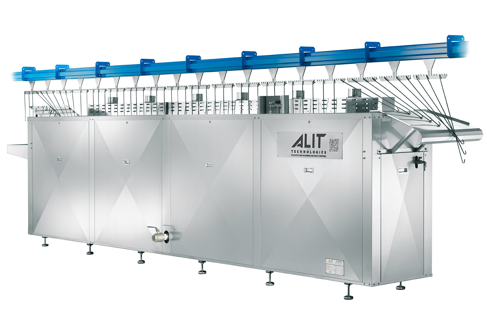 FASTRIP ISP - Impianto in linea per la sverniciatura chimica di ganci e telai