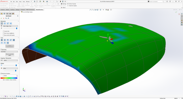 Mesh2Surface per Rhinoceros