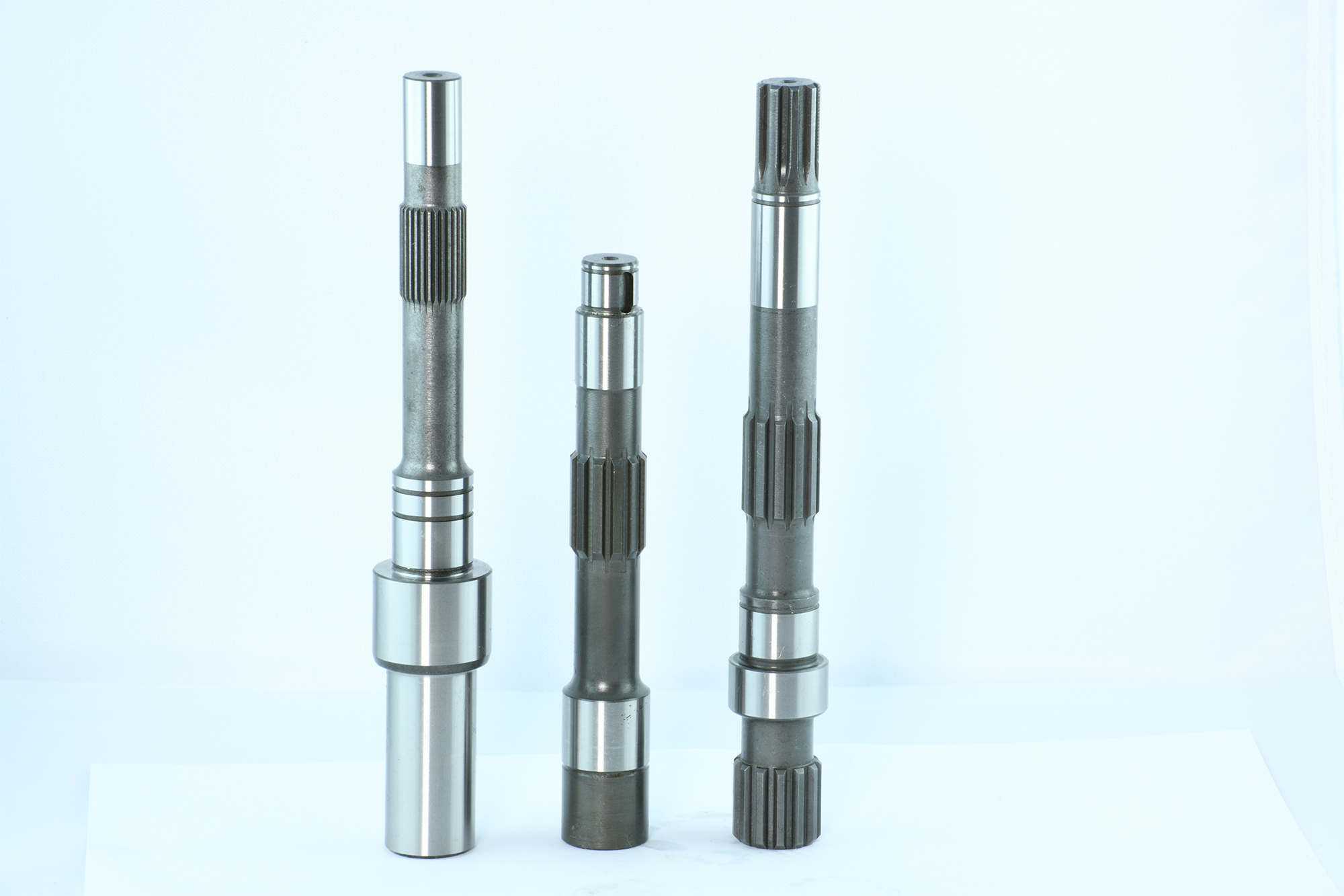 Piston pump shafts