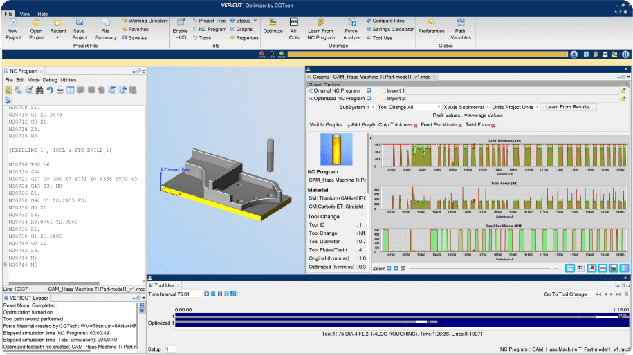 Vericut Optimizer