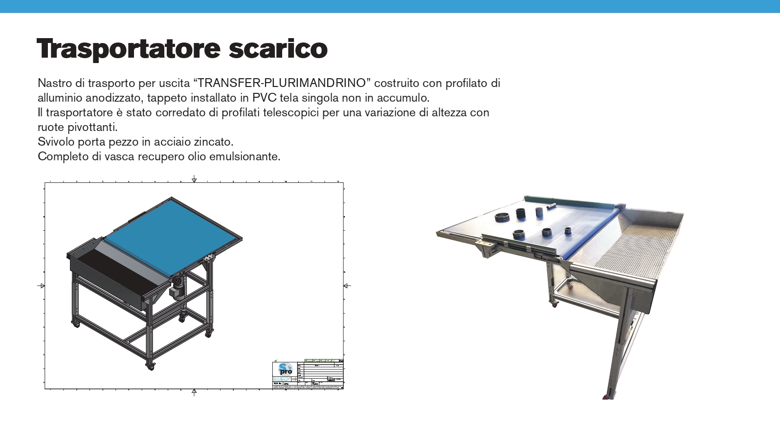 TRASPORTATORE SCARICO